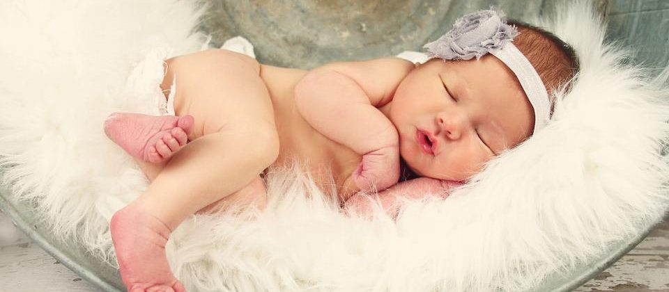Tiny Blessings doula newborn baby girl