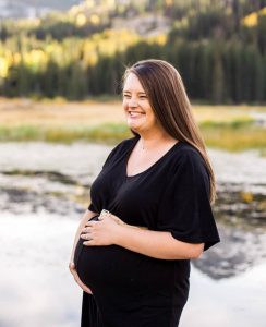 Maternity photo from Tiny blessings doula client jackie finch